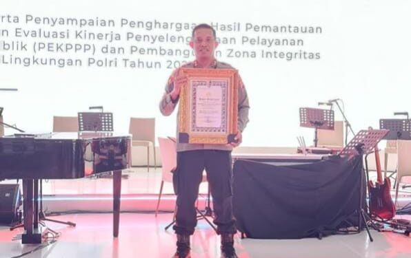 Polres Pasangkayu Terima Penghargaan Dari Kapolri Listyo Sigit Prabowo, Predikat Pelayanan Prima