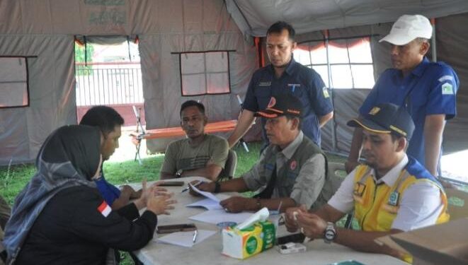 Kalaksa BPBD Aceh Besar Kendalikan Posko Siaga Darurat Kekeringan Di Lhoknga