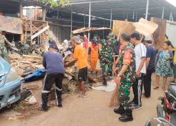 Karya Bhakti Koramil 1408-10/Panakukang-Manggala momen Tingkatkan Kepedulian Tentang Hidup Sehat