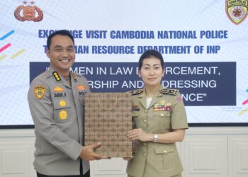 Studi Banding ke Indonesia, Polisi Kamboja Ingin Belajar Pemberdayaan Polwan Dan Pengarusutamaan Gender