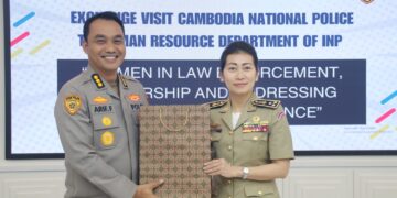 Studi Banding ke Indonesia, Polisi Kamboja Ingin Belajar Pemberdayaan Polwan Dan Pengarusutamaan Gender