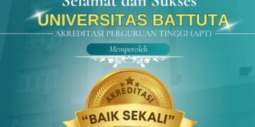 Universitas Batutta Mendapatkan Akreditasi Baik Sekali