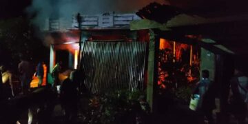BPBD Aceh Tenggara Gerak Cepat Memadamkan Kebakaran 1 Unit Rumah