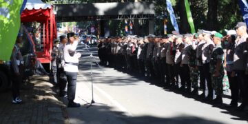 Siap Amankan Event Beautiful Malino 2024, Kapolres Gowa Pimpin Apel Pengecekan