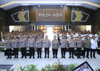 Jelang Pilkada Serentak, Kaops NCS Polri Asep Edi Suheri  Beri Arahan Di Polda Aceh