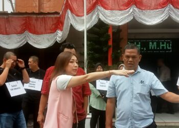 Kuasa Hukum : Ada Kejanggalan Pra Rekonstruksi Digelar Polsek Medan Area, Kasus Penganiayaan David Chandra Dan Lina