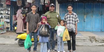 AOC Salurkan Bantuan Untuk Siswa Kurang Mampu Dan Yatim Piatu Menjelang Ajaran Baru