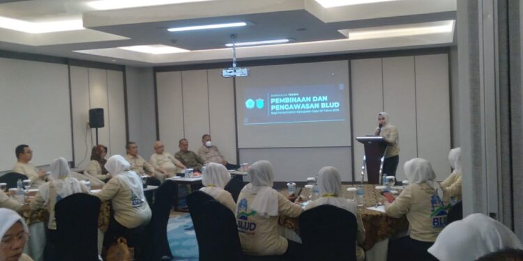 Pembukaan Bimtek Pembinaan Dan Pengawasan BLUD Di Pemerintah Kabupaten Ogan Hilir