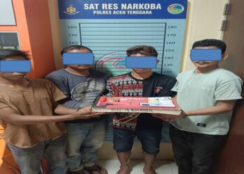 Gerebek Rumah, Porsenil Polsek Babul Makmur Tangkap Pengedar Dan Pembeli Sabu