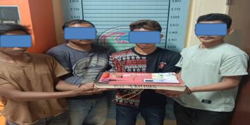 Gerebek Rumah, Porsenil Polsek Babul Makmur Tangkap Pengedar Dan Pembeli Sabu