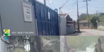 Ketua KJM-B Soroti Gudang Berwarna Biru, Diduga Buang Limbah Ke Drainase
