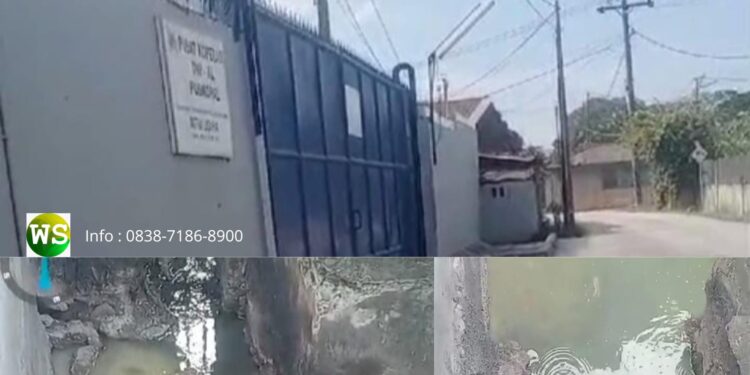 Ketua KJM-B Soroti Gudang Berwarna Biru, Diduga Buang Limbah Ke Drainase