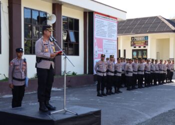 Kapolres Aceh Tengah Pimpin Apel Gelar Pasukan Operasi Patuh Seulawah 2024