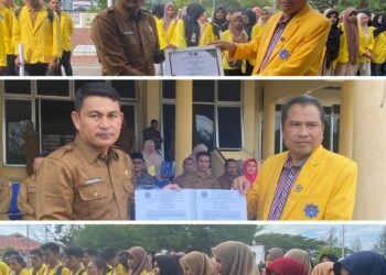 Pj Sekda Ahmad Rivai Sambut Kedatangan 827 Mahasiswa UTU Yang Akan KKN Di Aceh Singkil