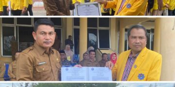 Pj Sekda Ahmad Rivai Sambut Kedatangan 827 Mahasiswa UTU Yang Akan KKN Di Aceh Singkil