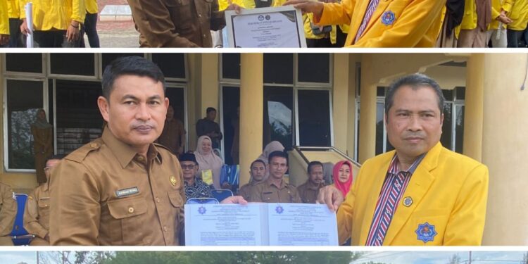 Pj Sekda Ahmad Rivai Sambut Kedatangan 827 Mahasiswa UTU Yang Akan KKN Di Aceh Singkil