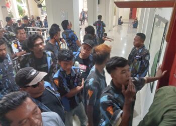 Massa IPK “Kuasai” Ruang Sidang PN Lubuk Pakam, “Polisi Sembuyi” PH: Saksi Korban PT Key Key Merasa Terintimidasi..!!