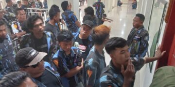 Massa IPK “Kuasai” Ruang Sidang PN Lubuk Pakam, “Polisi Sembuyi” PH: Saksi Korban PT Key Key Merasa Terintimidasi..!!