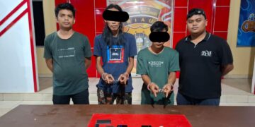 Mata Elang Satres Narkoba Polres Kuansing Tangkap Dua Pengedar Sabu