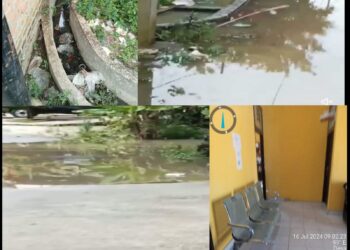 Diduga Abal Abal, Pembangunan Drainase Desa Kampung Pinang Dianggap Tidak Bermanfaat