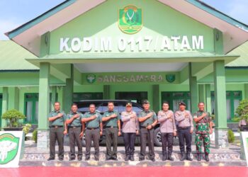 Minggu Pertama Sebagai Kapolres Aceh Tamiang, AKBP Muliadi Sambangi Dandim Andi Arianto
