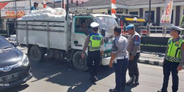 Satlantas Polres Aceh Tengah Gelar Razia Gabungan “Operasi Patuh Seulawah”