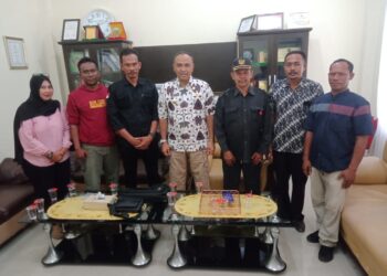 Ketua LAI BPAN Dan Ketua FORKAB Aceh Timur Bersilaturahmi Dengan Pj Bupati Amrullah M Ridha