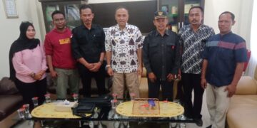 Ketua LAI BPAN Dan Ketua FORKAB Aceh Timur Bersilaturahmi Dengan Pj Bupati Amrullah M Ridha