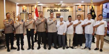 Kapolda Aceh Achmad Kartiko Bersama Ketua KONI Bahas Kesiapan Perhelatan PON 2024