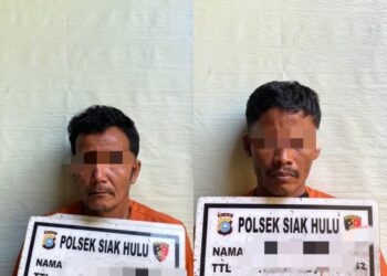 Polsek Siak Hulu Tangkap Dua Warga Desa Kapau Jaya, Ini Kasusnya! 