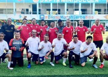 Jalin Persahabatan Alumni 80-an, SMANSA FC Gelar Turnamen Fourfeo 