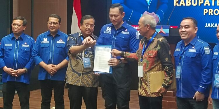 AHY Resmi Dukung Paslon Oyon-Hamzah Di Pilkada Aceh Singkil