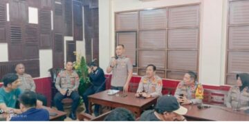 Kapolres Pelabuhan Makassar Gelar Coffee Morning Dan Silaturahmi Bersama Awak Media