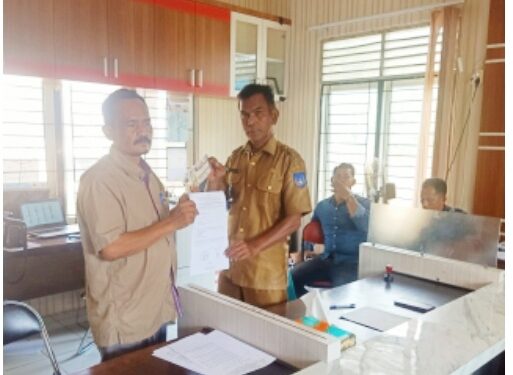 Serah Terima Jabatan (Sertijab) Penjabat Geuchik M.Nur.H.Aw