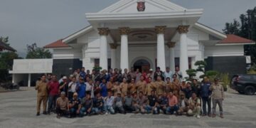 Dalam Acara “Coffe Morning, Pj Bupati Gayo Lues Jata Perkenalkan Dua Pejabat Baru