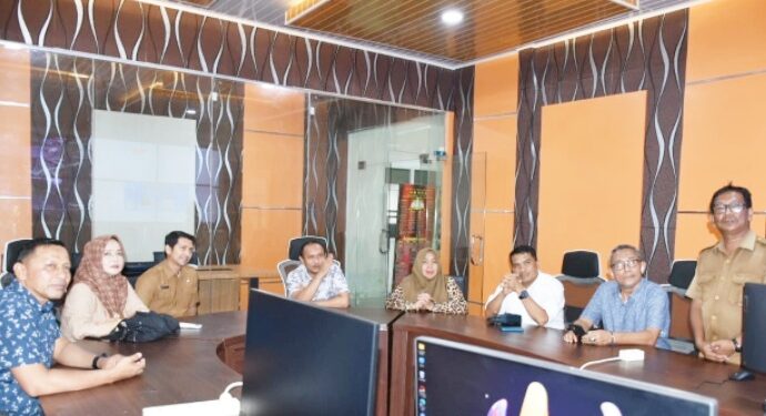 Anggota Komisi IV DPRK Sidak Ke Diskominfo Langsa