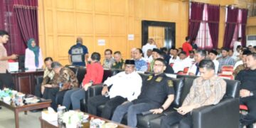 Sekda Langsa Said Mahdun Majid Membuka Kegiatan Evaluasi Penerapan qanun Gampong Bersih Narkoba