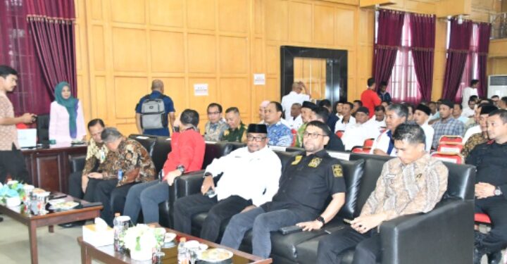 Sekda Langsa Said Mahdun Majid Membuka Kegiatan Evaluasi Penerapan qanun Gampong Bersih Narkoba