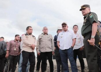 Pj Bupati Aceh Besar Dampingi Pj Gubernur Aceh Tinjau Jalan Tol Sibanceh