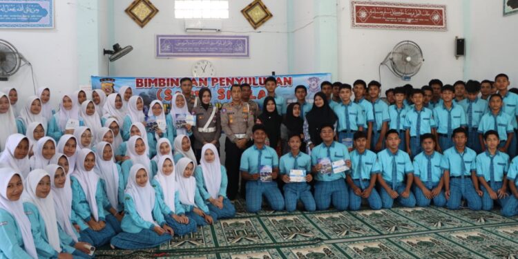 Sawue Sikula Satgas Preemtif Operasi Patuh Seulawah Di SMA Negeri 7 Banda Aceh