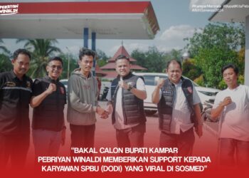 Balon Bupati Kampar Menyayangkan Sikap Oknum PNS Membeli Bensin 10 Ribu Sambil Tertawa Ngakak