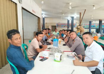 Gelar Silaturahmi, Karang Taruna Gandeng Polsek Tambang Edukasi Masyarakat Bahaya Narkoba