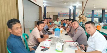 Gelar Silaturahmi, Karang Taruna Gandeng Polsek Tambang Edukasi Masyarakat Bahaya Narkoba