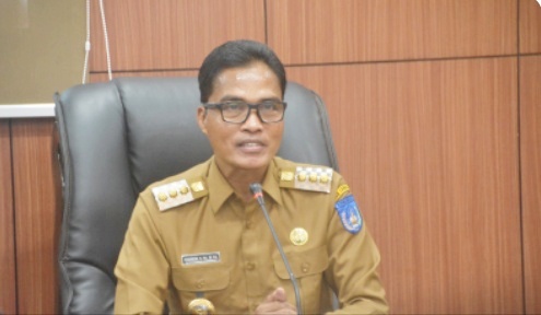 Pemko Langsa Mengajak Masyarakat Gotong Royong Dan Dekorasi Umbul Umbul Merah Putih