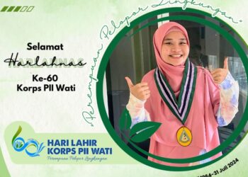 Selamat Hari Lahir Korps PII Wati Ke 60 Tahun