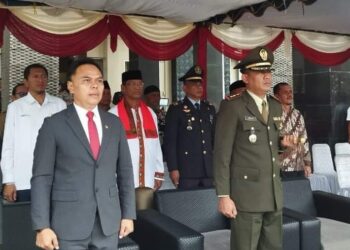 Lapas Kutacane Hadiri Peringatan Hari Bhayangkara Ke – 78 Di Mapolres Aceh Tenggara