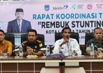 Pj. Walikota Langsa Pimpin Rakor Rembuk Stunting Tahun 2024