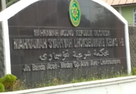 Tinggi Angka Perceraian Di MS Lhokseumawe, Dipicu Faktor Ekonomi Dan Judi Online