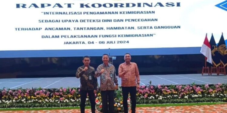 Kepala Kantor Imigrasi Takengon Hamdani Hadiri Pembukaan Rakor Pengamanan Keimigrasian