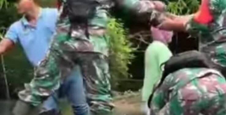 Kodim 0103 Aceh Utara Perbaiki Embung (pengairan) Warga Desa Di Kecamatan Sawang